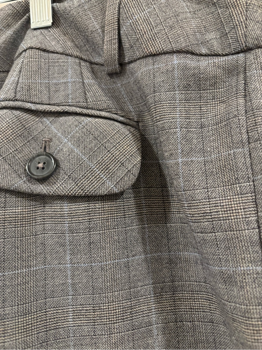 ANN TAYLOR Classic Lined Gray Dress Pants - Picture 7 of 13